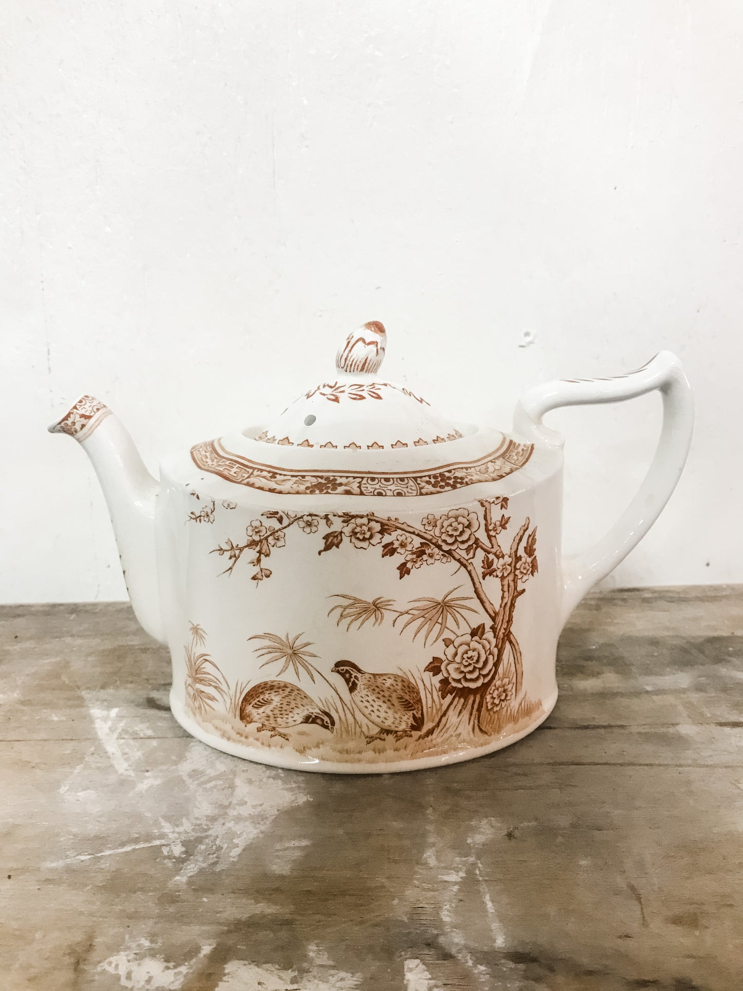 Furnival's Quail 2 Pc. Teapot (As Is) image 2