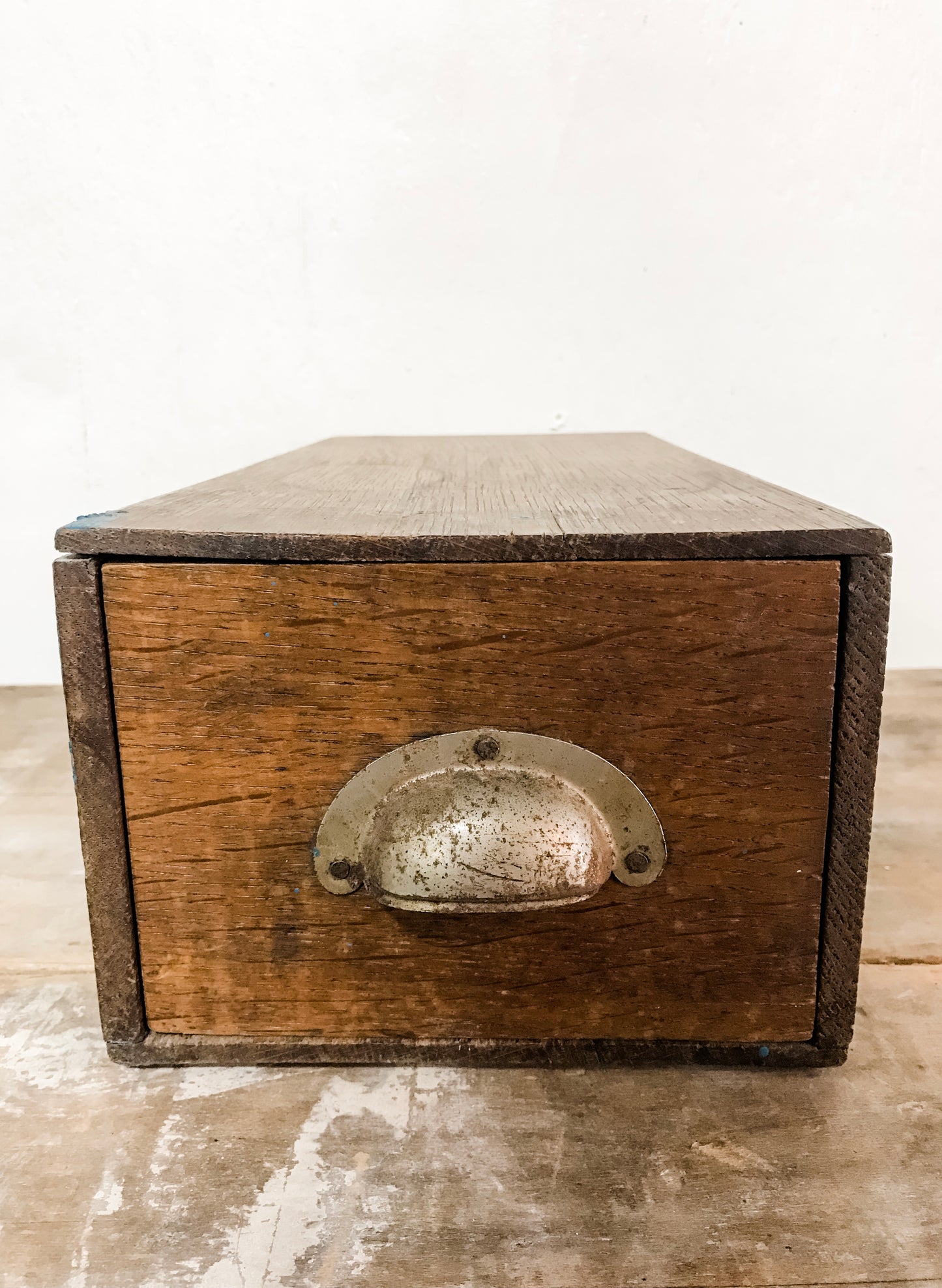 Belgian oak file box image 1