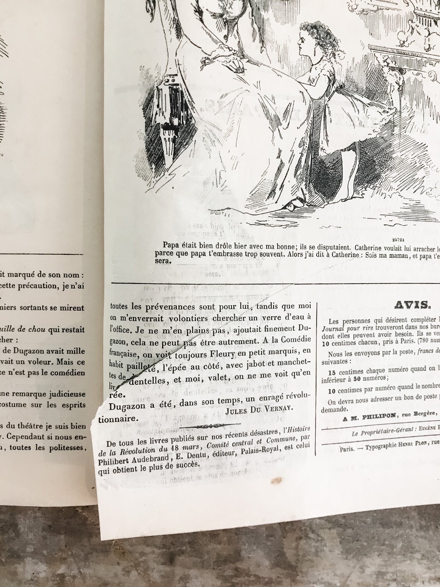 Antique French "Petit Journal" book image 6