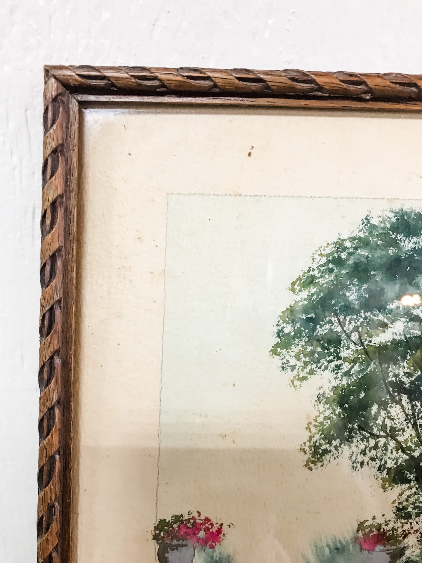 Vintage French watercolor image 4