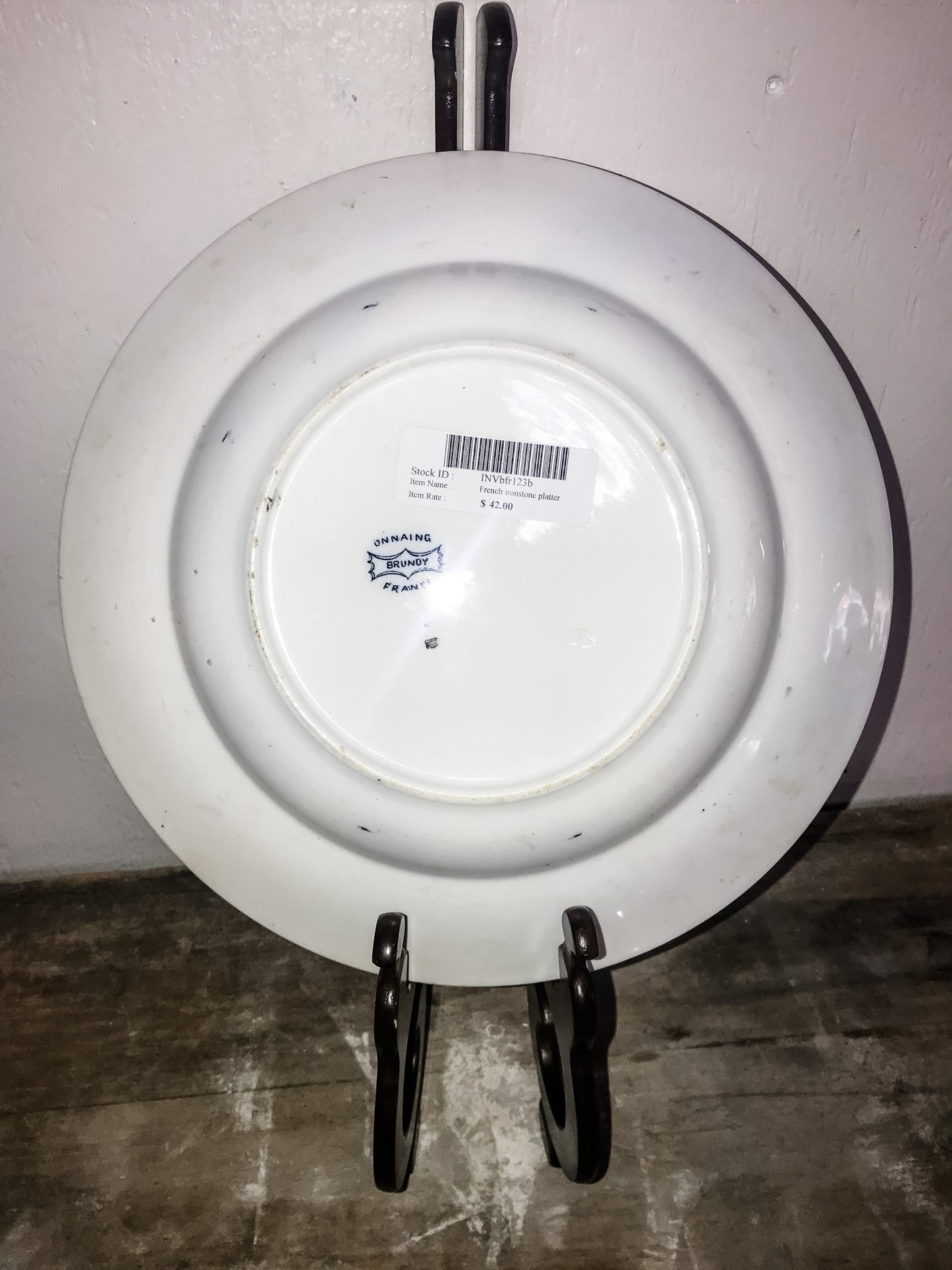 French Ironstone Platter image 5