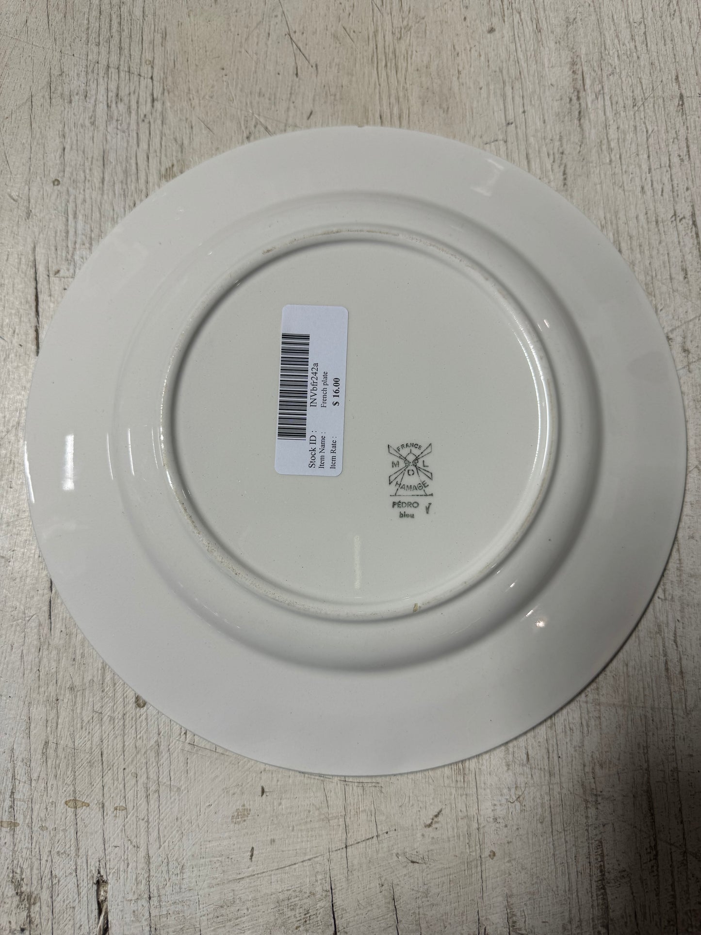 Vintage French Plate image 1