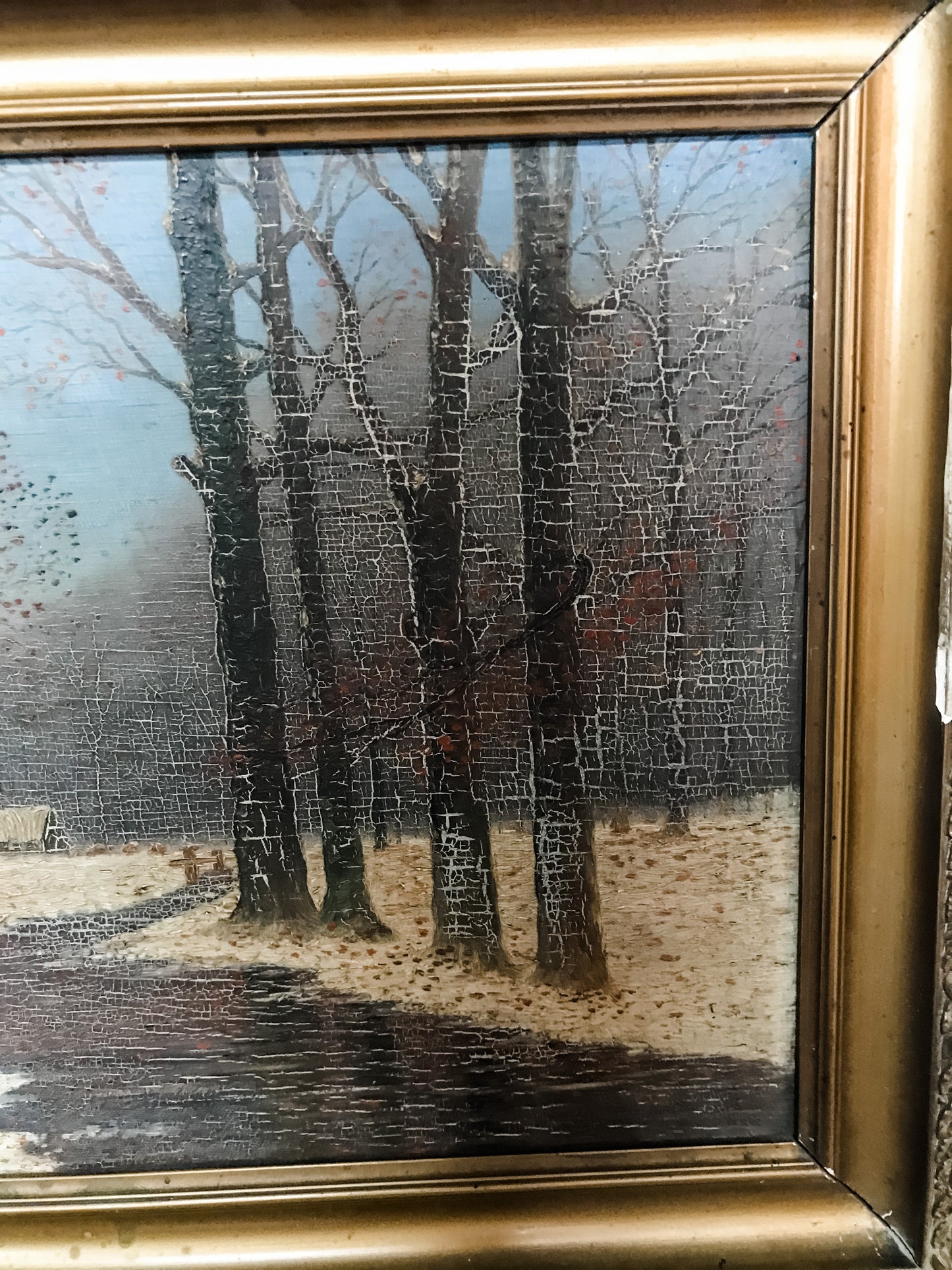 Old French oil painting image 2