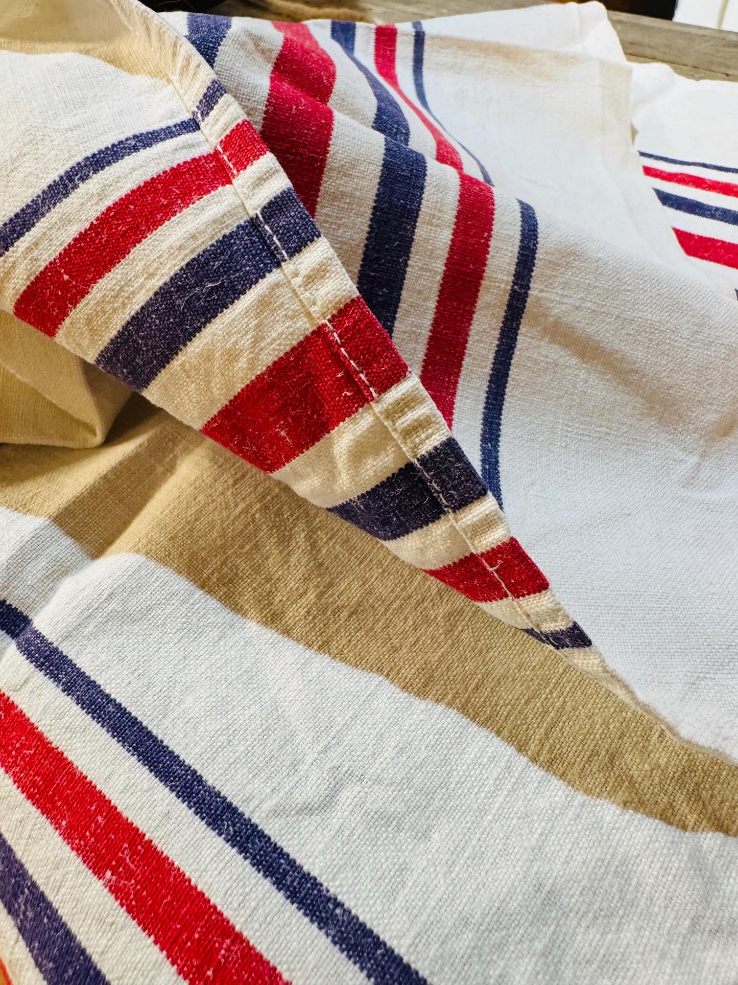 French linen tea towel