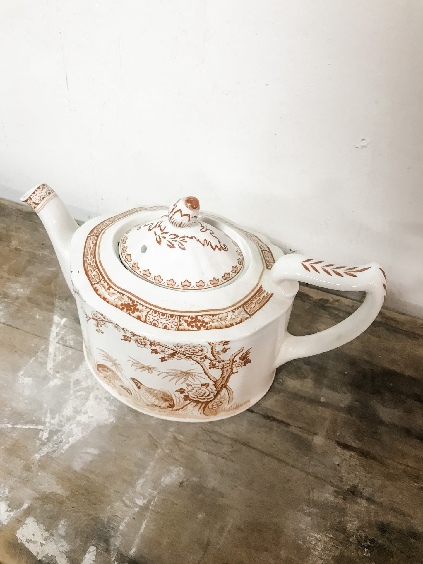 Furnival's Quail 2 Pc. Teapot (As Is) image 3