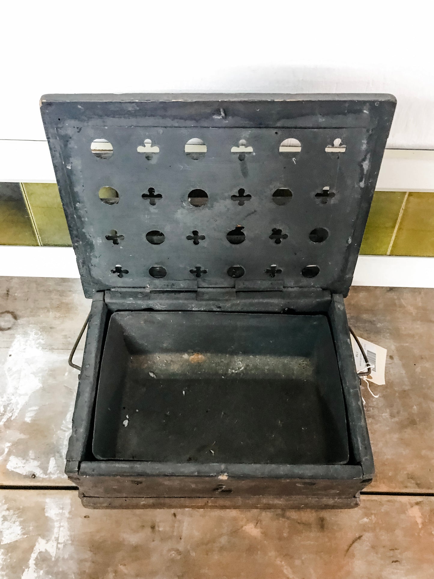 Antique French foot warmer image 4