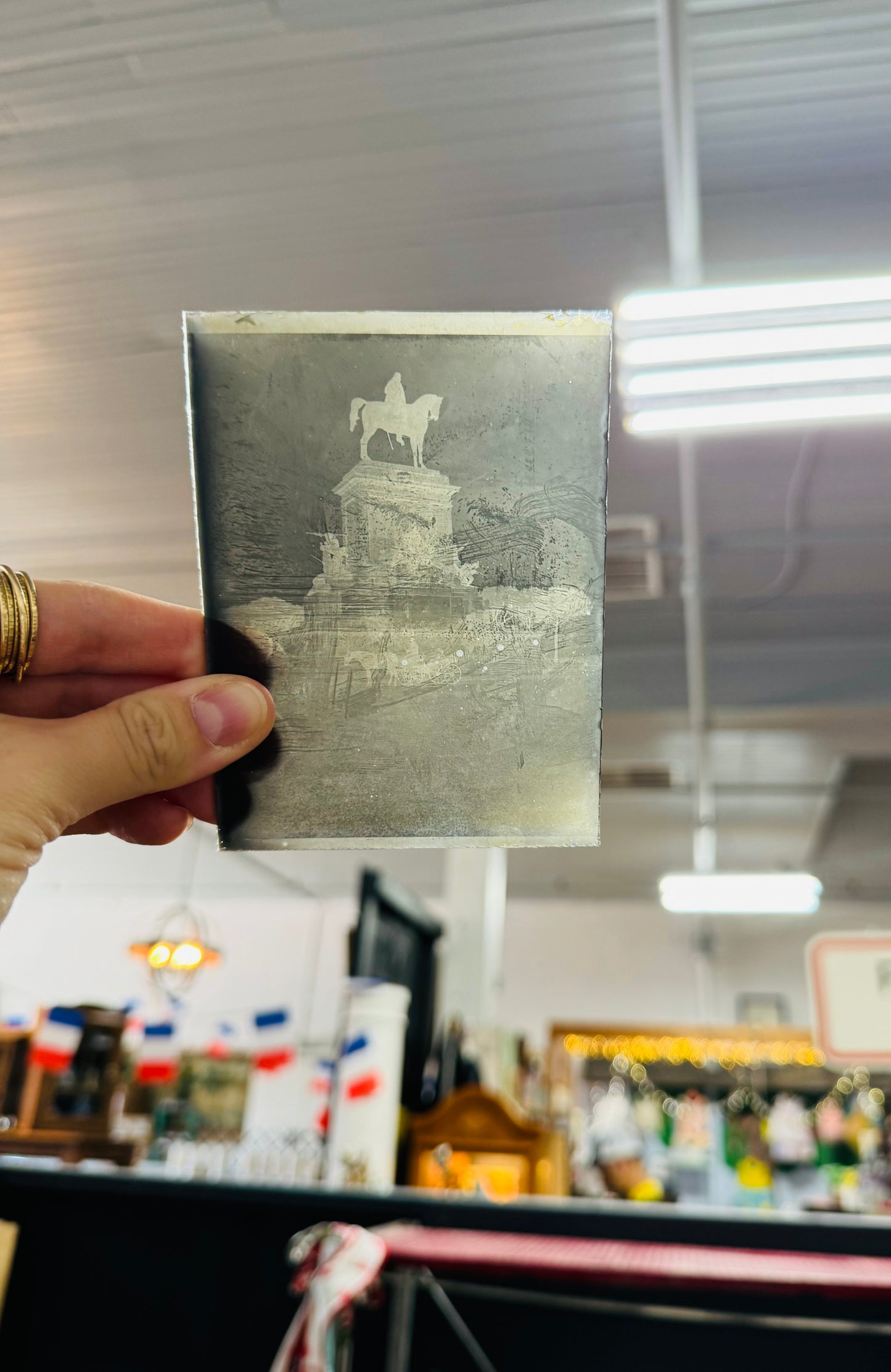 Box of Vintage French Misc. Glass Negatives image 4