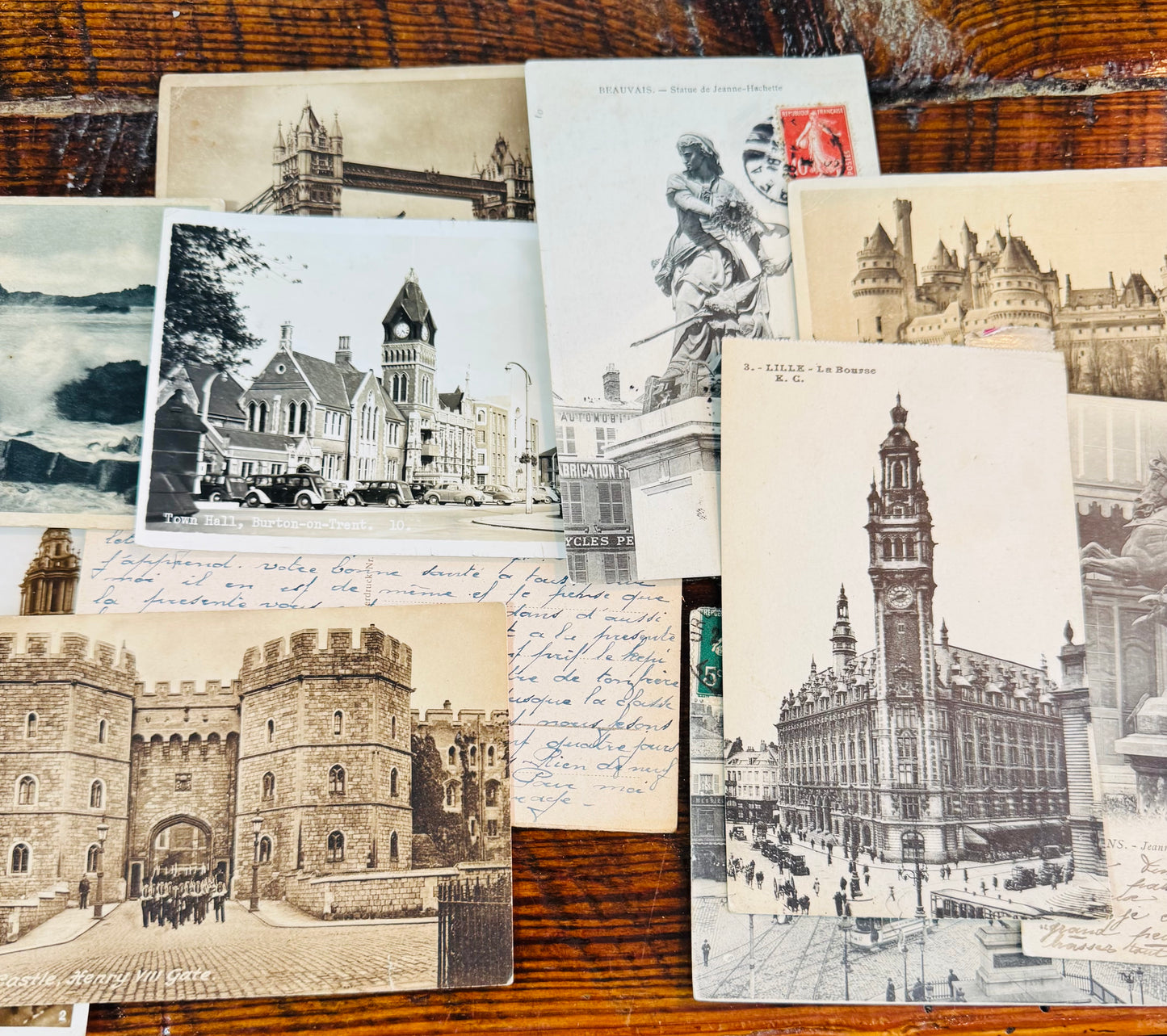 Lot of 10 Vintage French Postcards