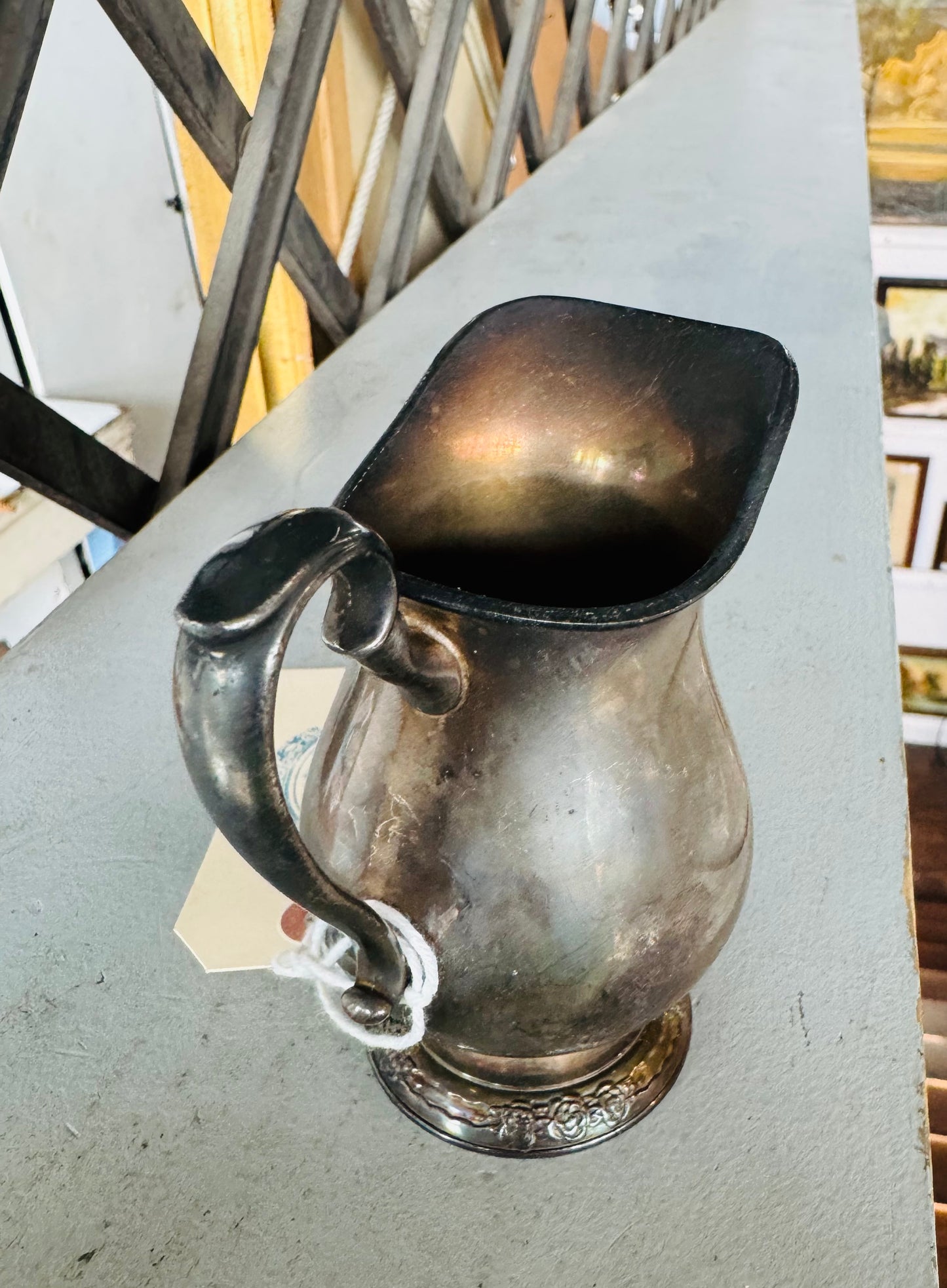 Camille Silver Pitcher