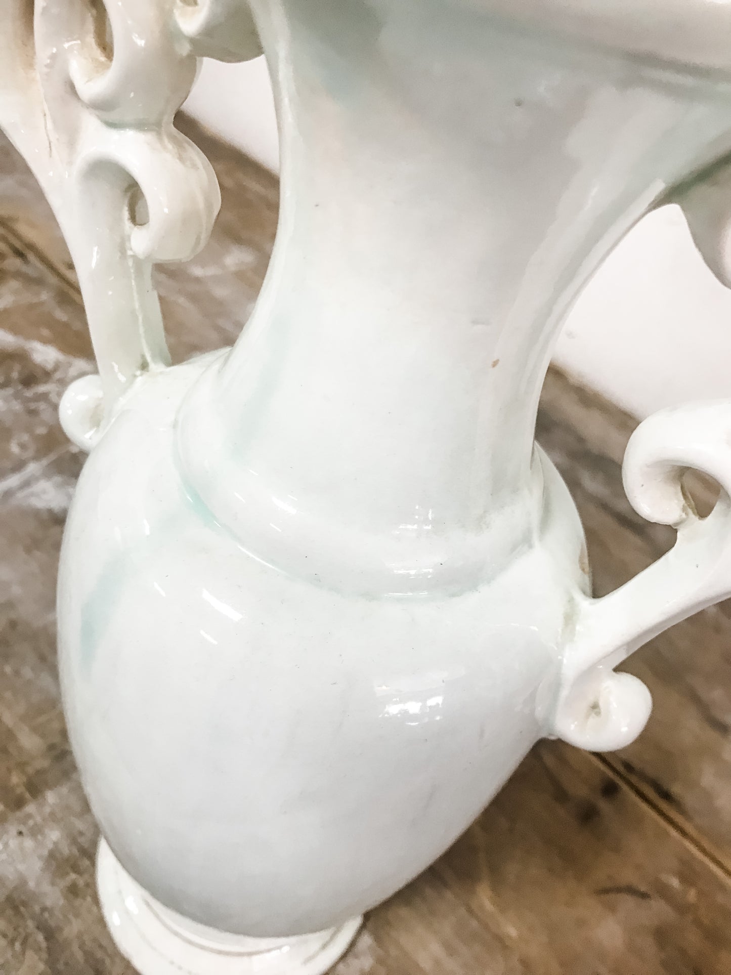 Belgian Porcelain Vase image 2