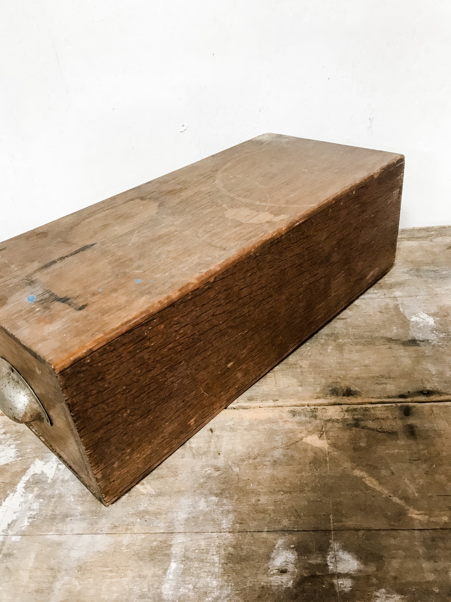 Belgian oak file box image 4