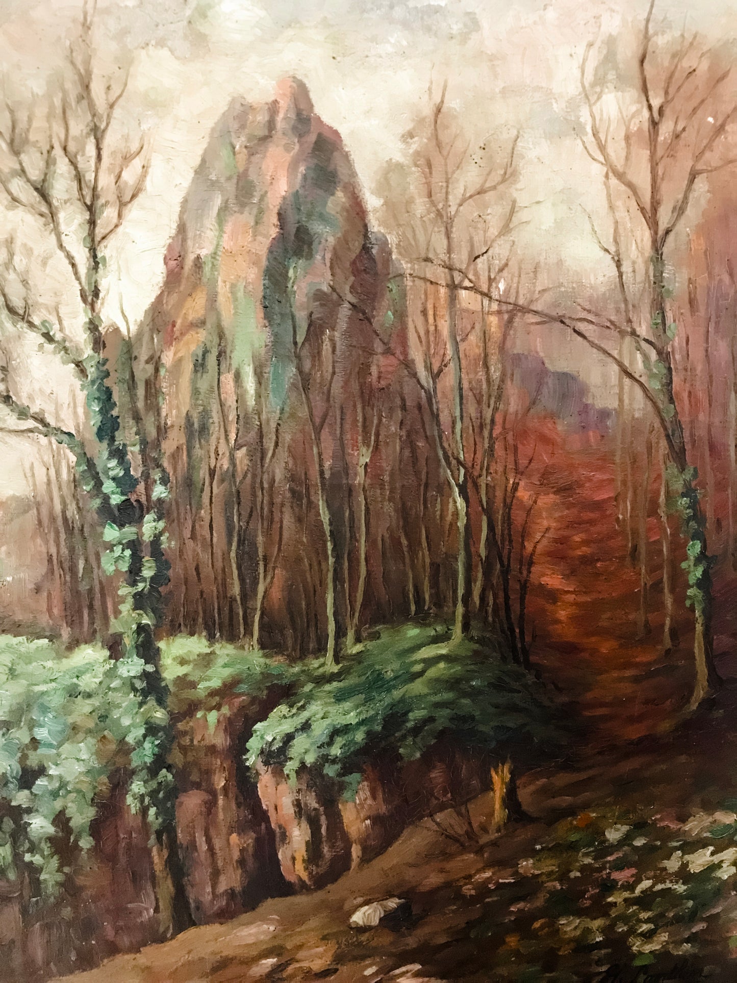 French oil on canvas image 1