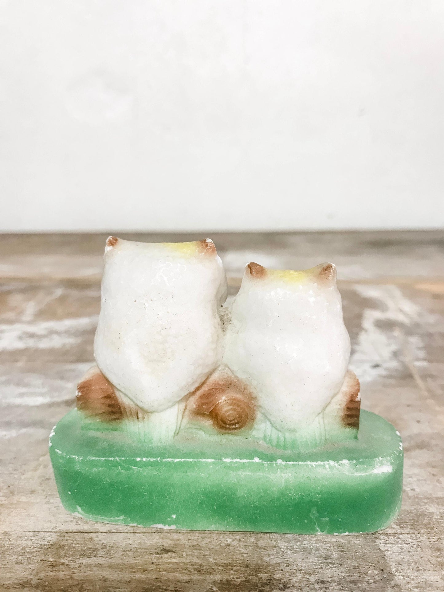 French owls figurine