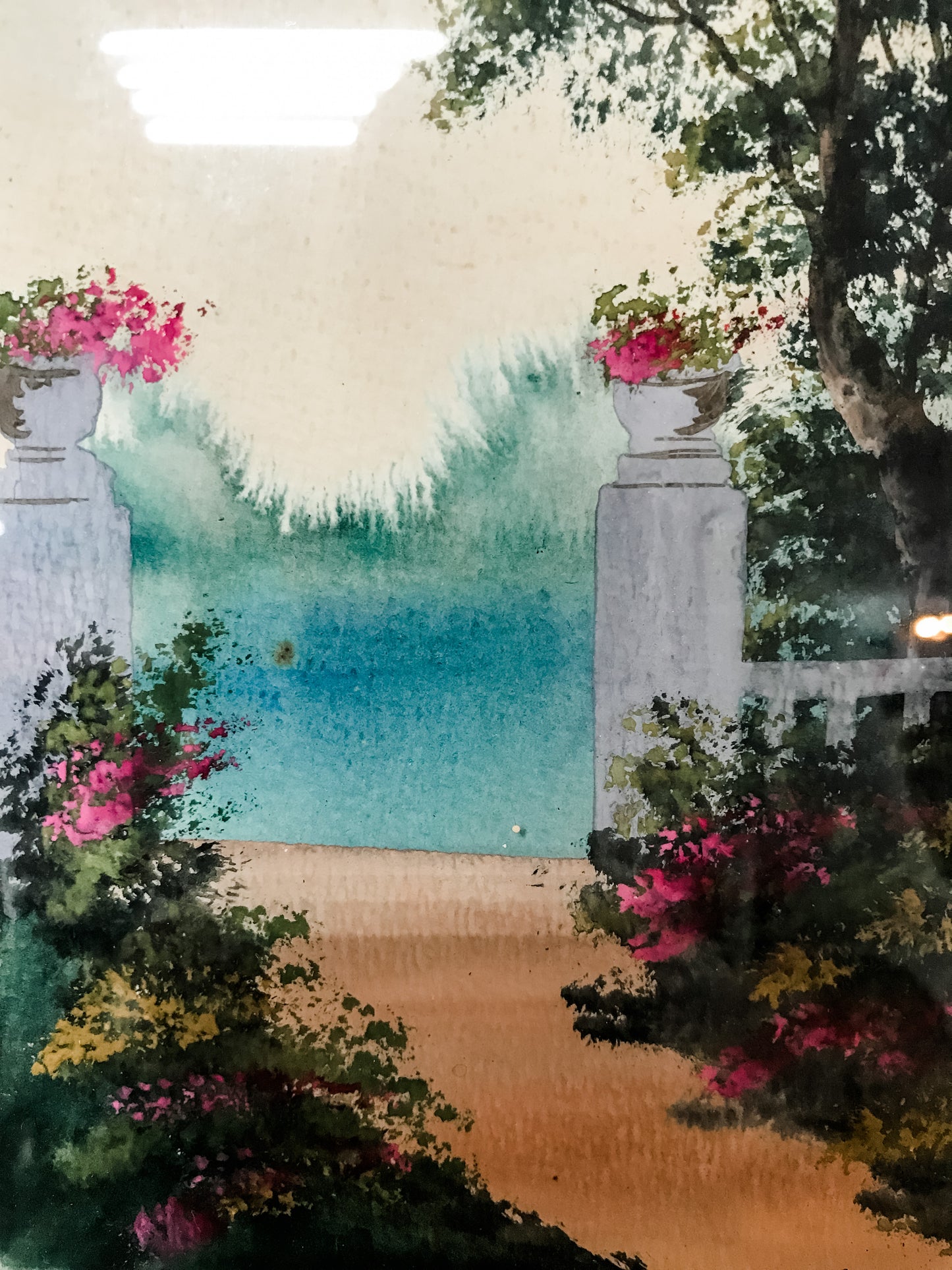 Vintage French watercolor image 2