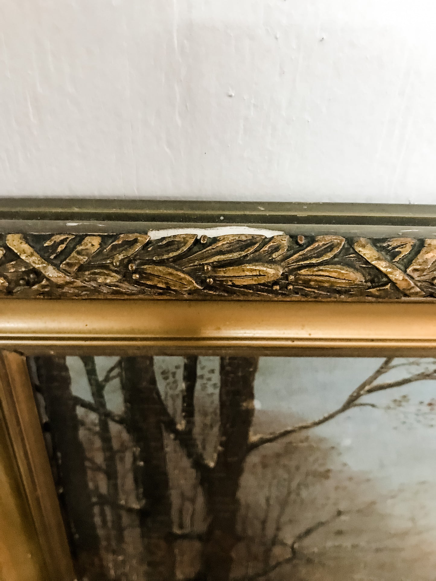 Old French oil painting image 4