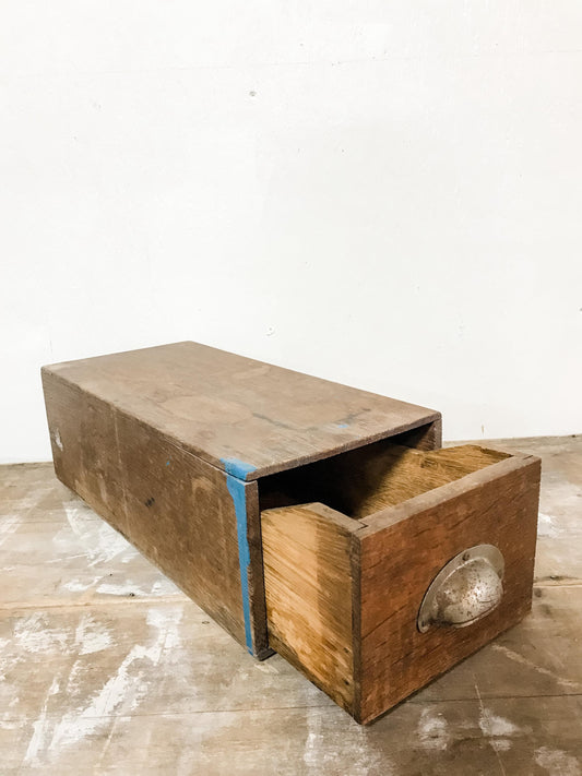 Belgian oak file box