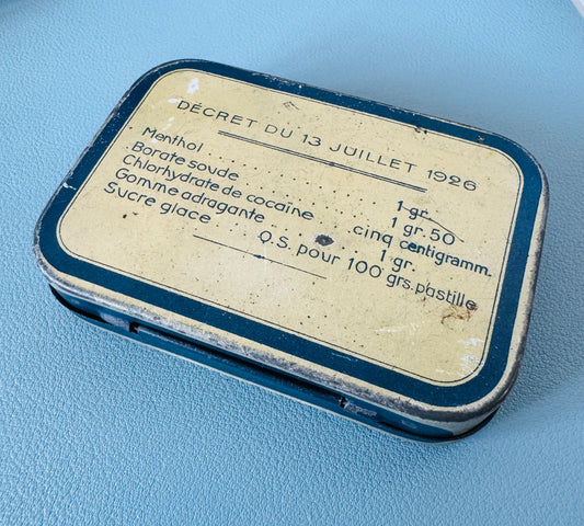Antique French Apothecary Tin