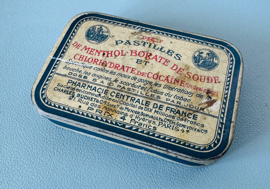 Antique French Apothecary Tin