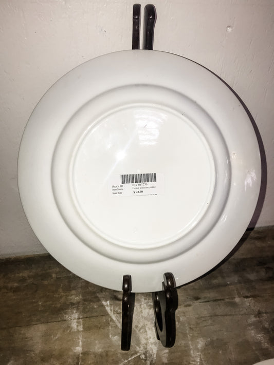 French Ironstone Platter image 1