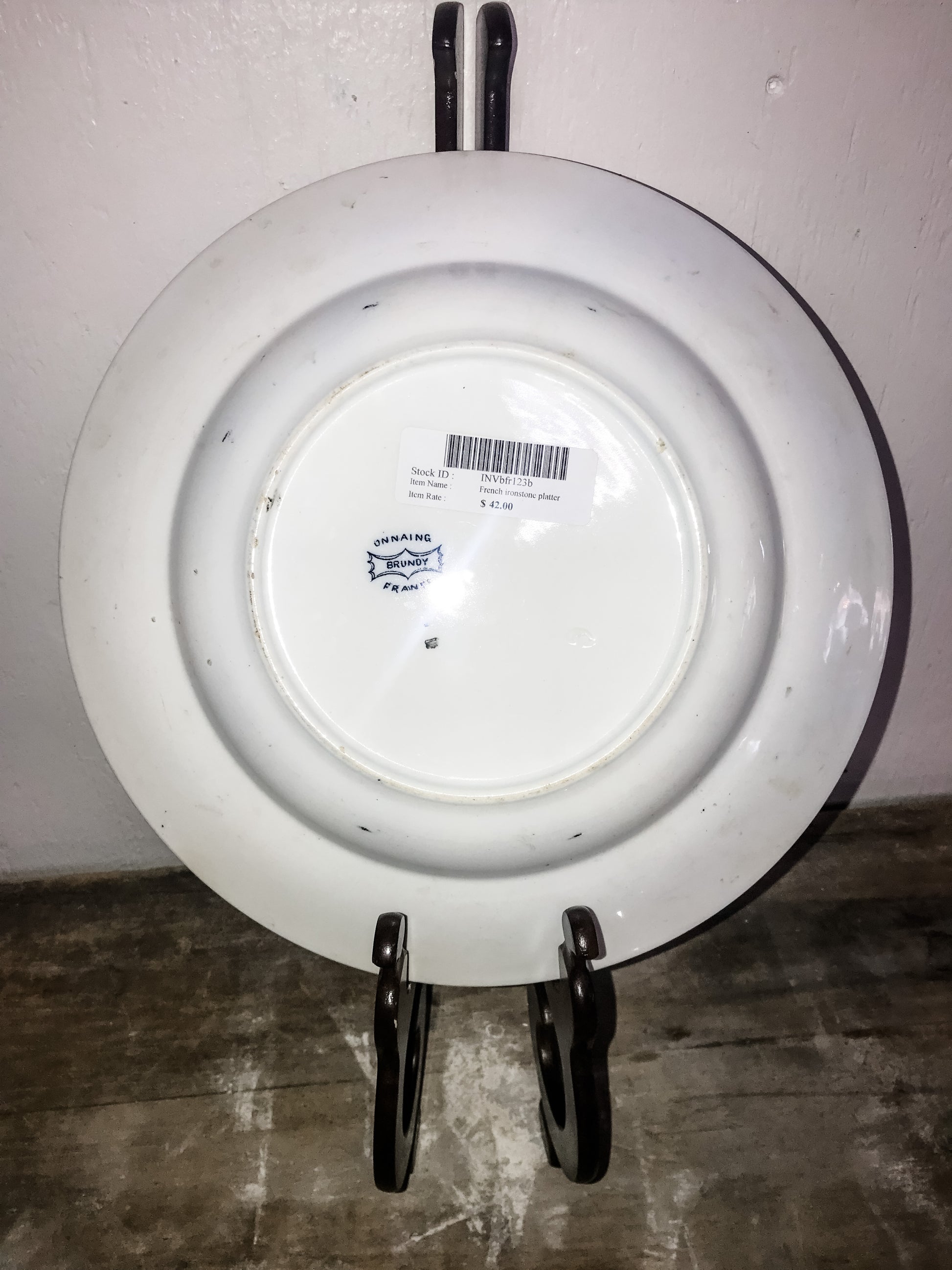 French Ironstone Platter image 5