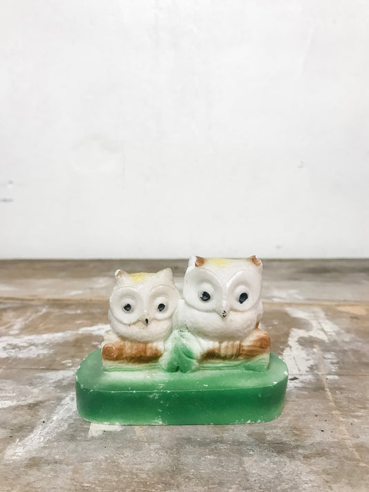 French owls figurine image 0