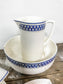 5 piece antique French porcelain vanity set image 1