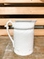 Small French floral pitcher image 4