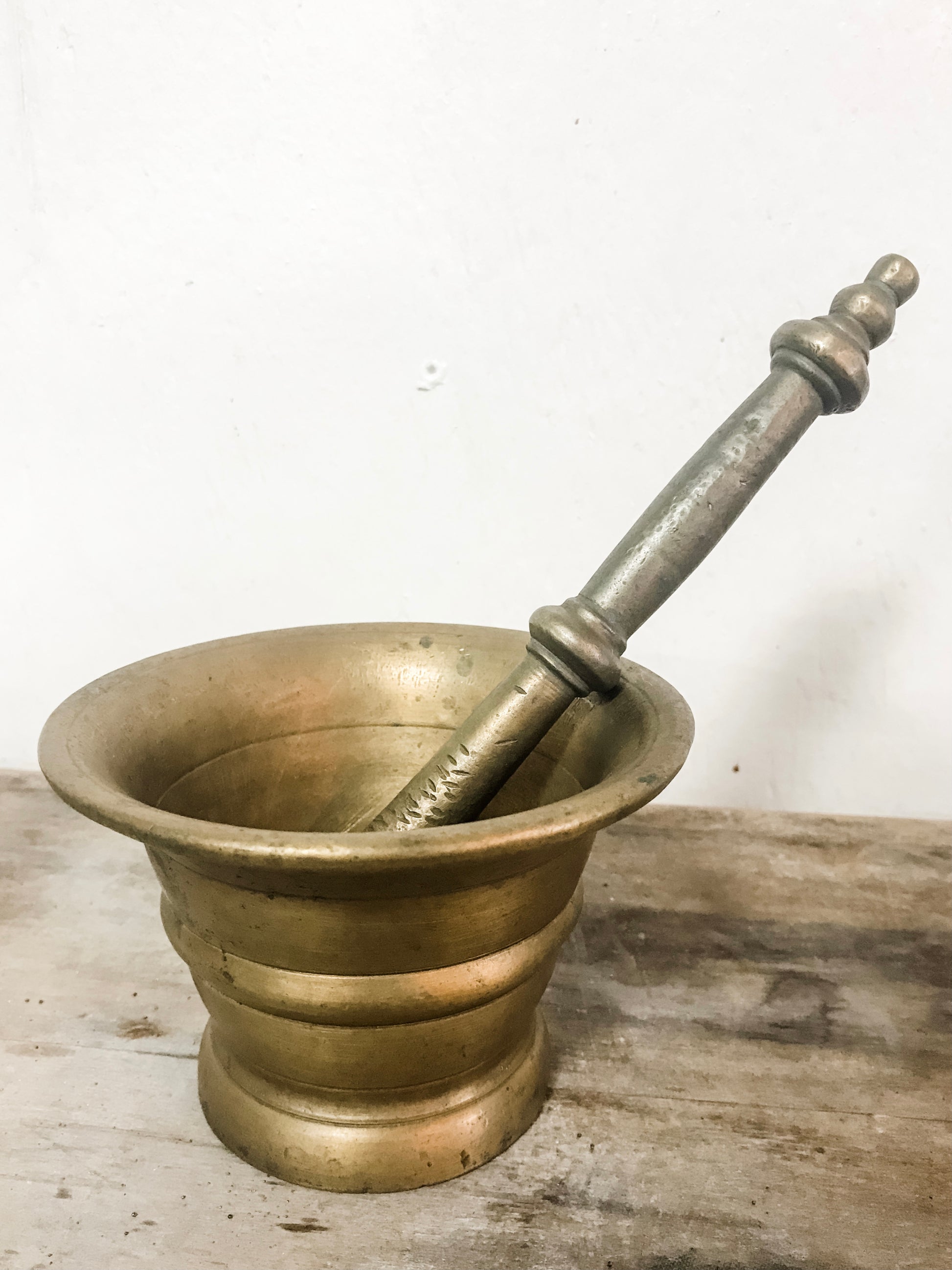 18th century French mortar and pestle image 3