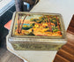Vintage French Decorative Tin Box