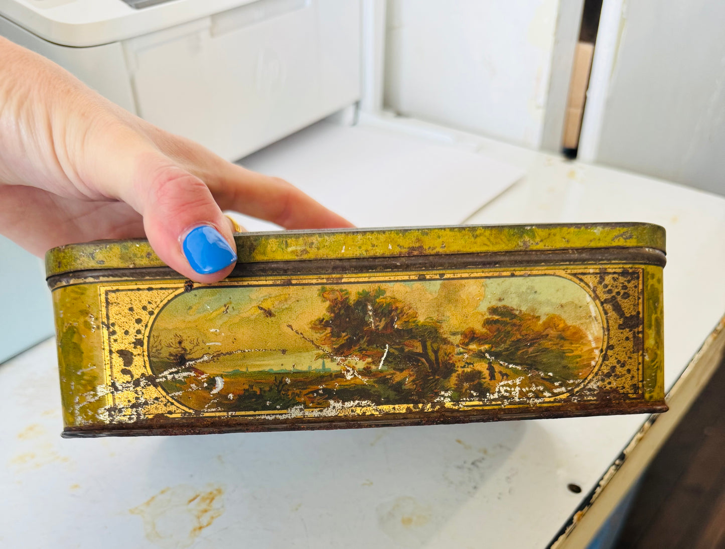 Antique French Chicory Tin (from the Louvre)
