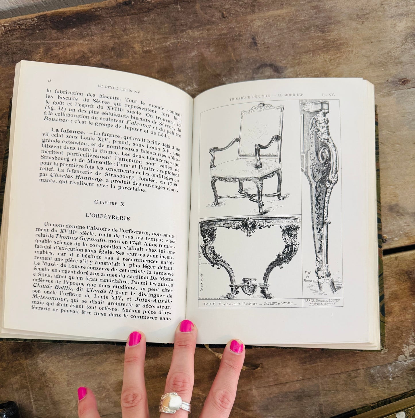 Antique French Art History Book – La Grammaire des Styles: Tome II, Le Style Louis XIII by Henry Martin