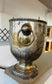 Vintage French Silverplate Champagne Bucket with Grapevine Detail – French-Inspired Wine Cooler