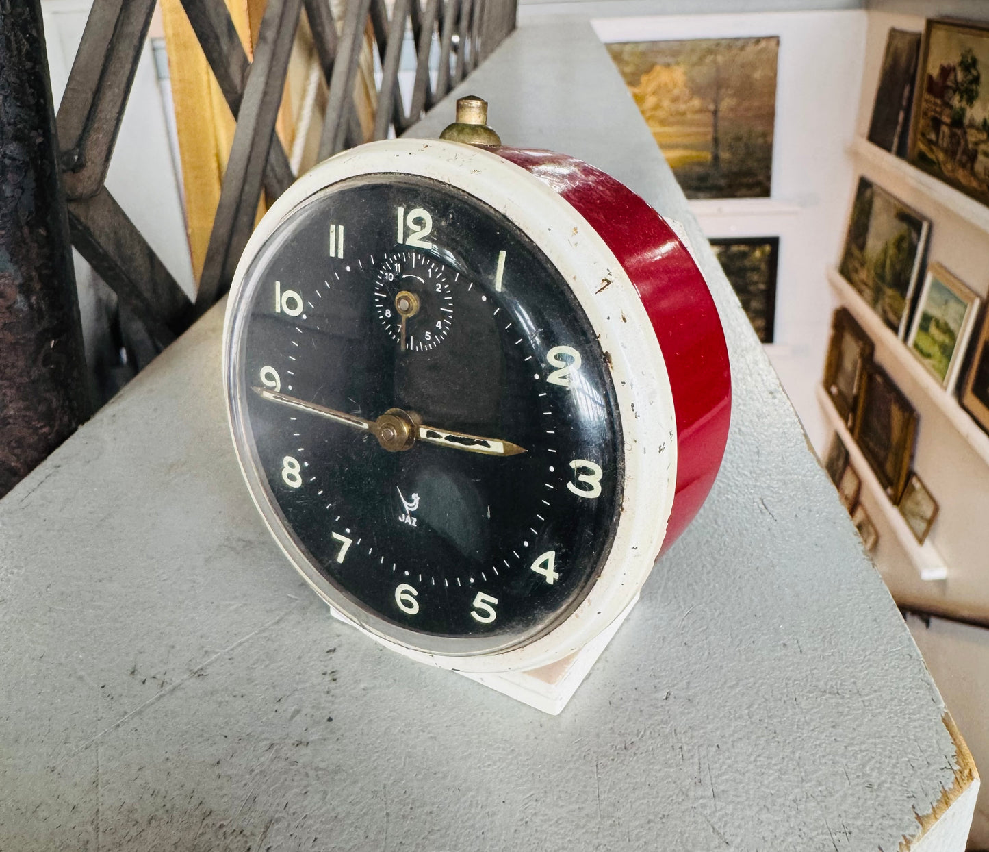 Vintage JAZ French Alarm Clock