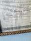 Antique 1906 French Certificate in Ornate Gilt Frame