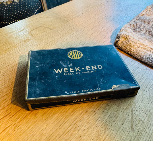 Antique French Cigarette Tin