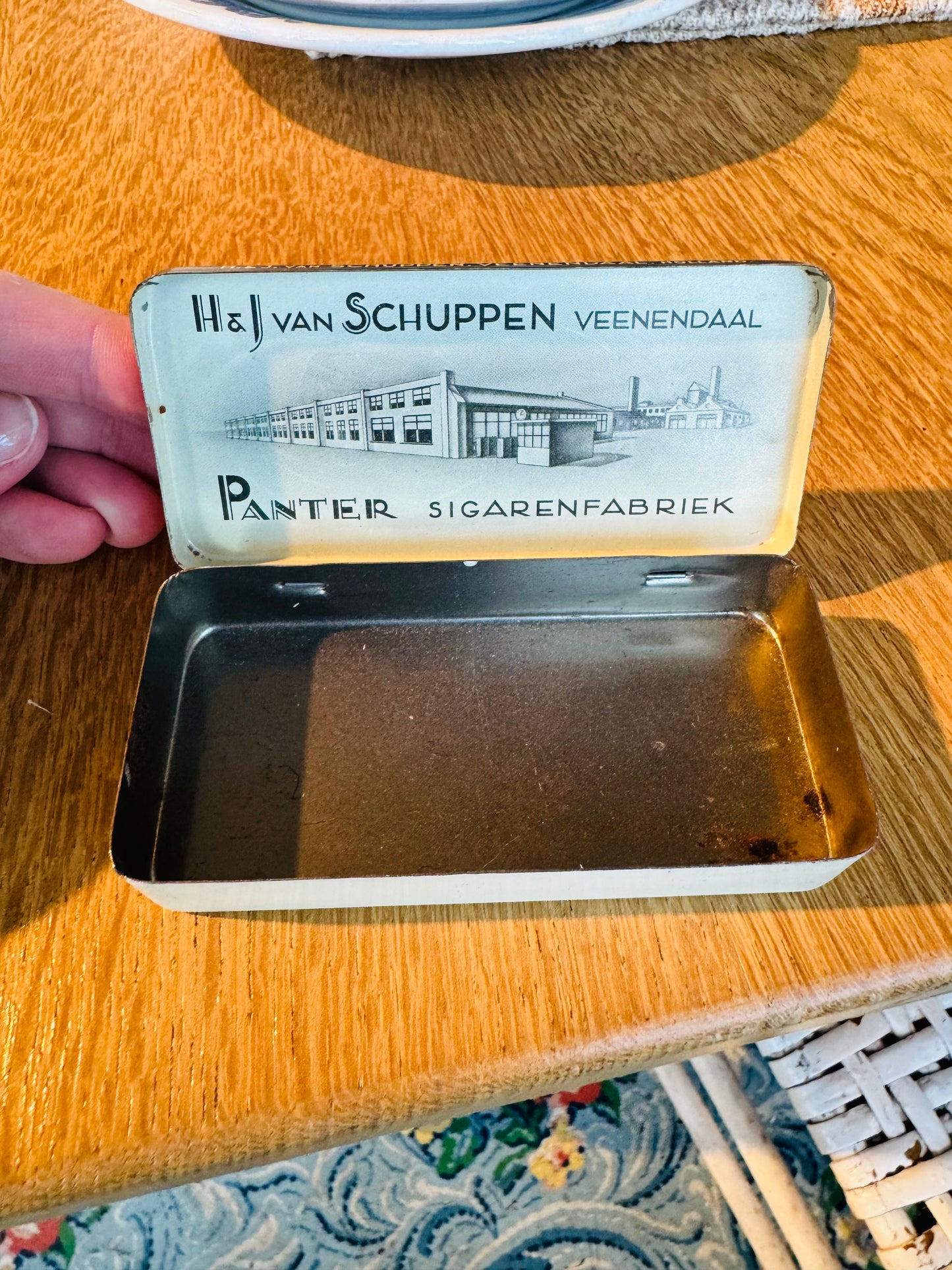 Vintage Dutch Panter Mignon Cigarette Tin