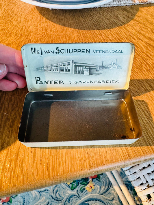 Vintage Dutch Panter Mignon Cigarette Tin
