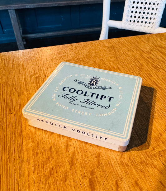 Vintage Abdulla Cooltipt Cigarette Tin