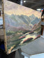 1920's French Oil on Canvas