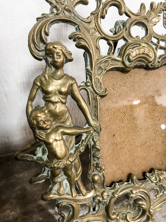 French Brass Frame image 1