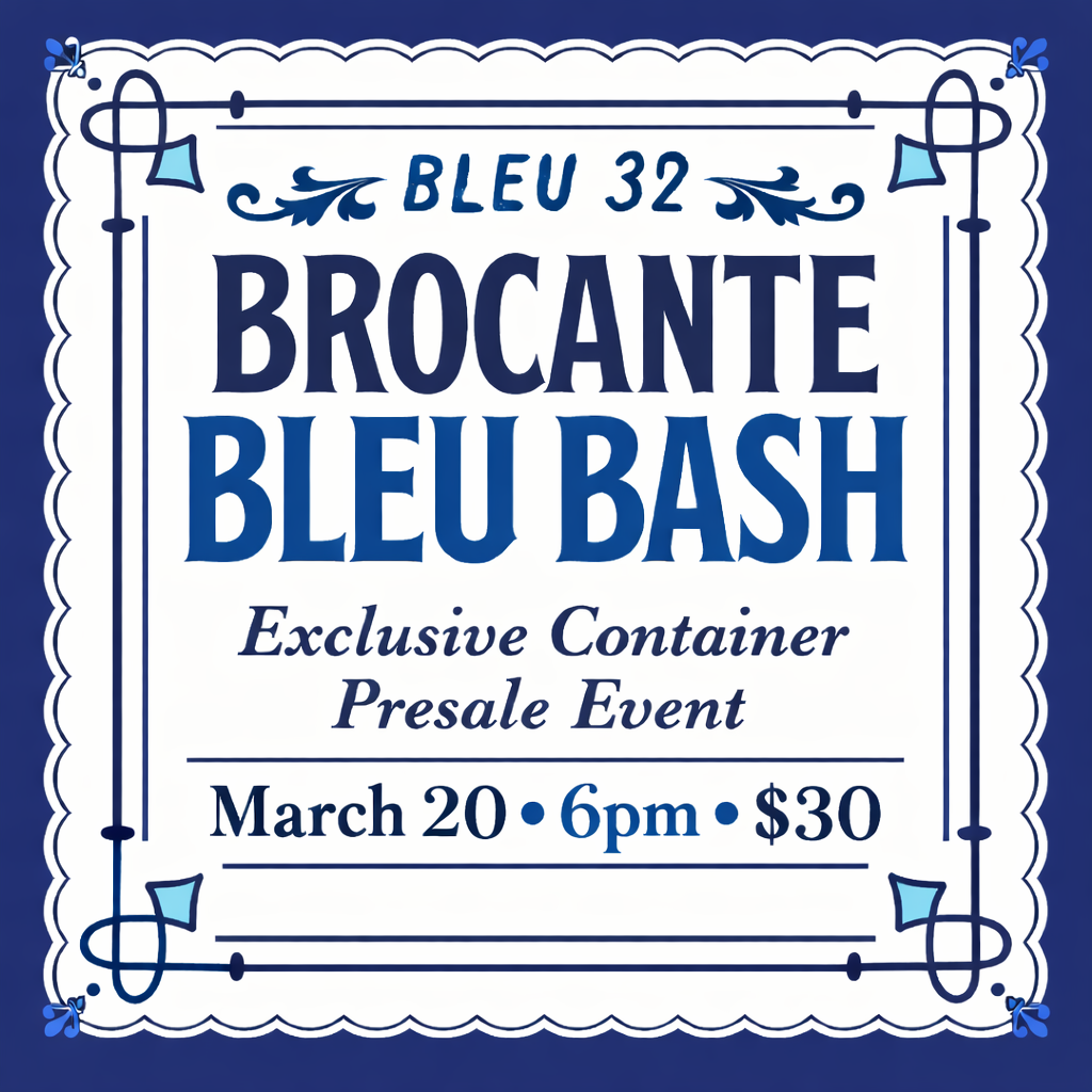 Brocante Bleu Container Presale Bash Ticket