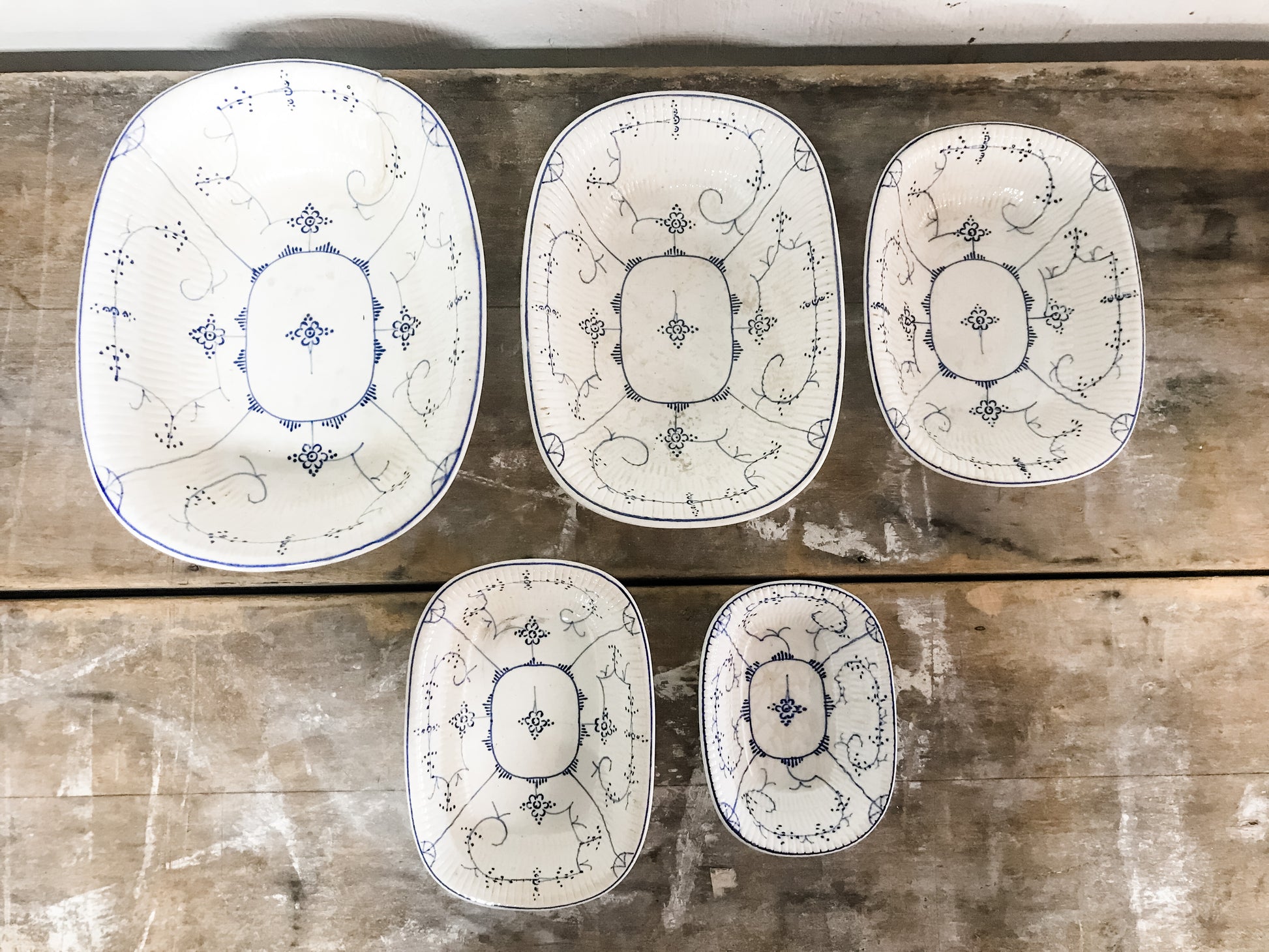 Boch ironstone nesting bowls image 1