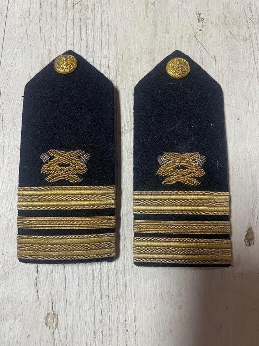 Navy Shoulder Board: Commander CDR Civil Engineer (Female)