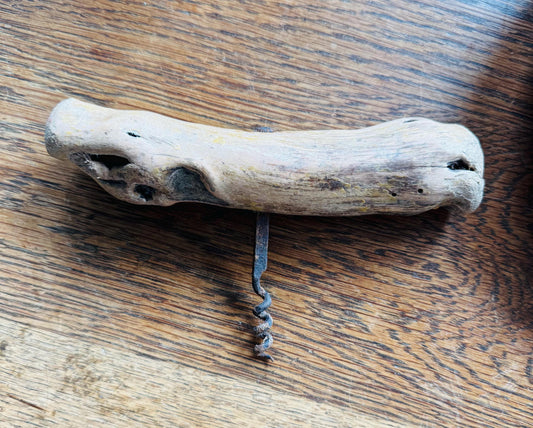 Vintage French Driftwood Corkscrew