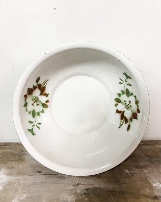 French floral bowl